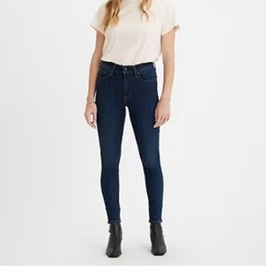 Women's Dark Blue Skinny Jeans